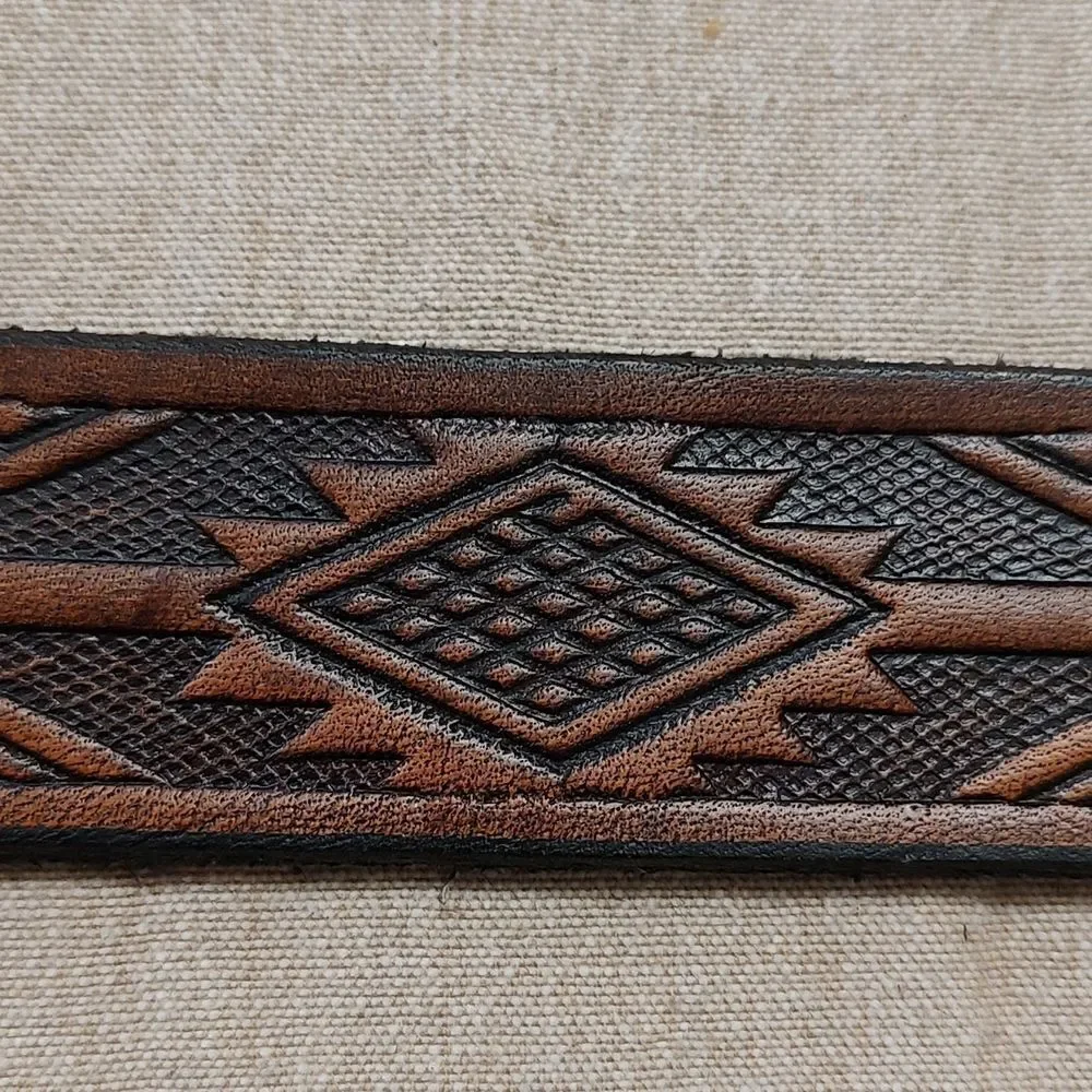 Britts Leather Co brown leather